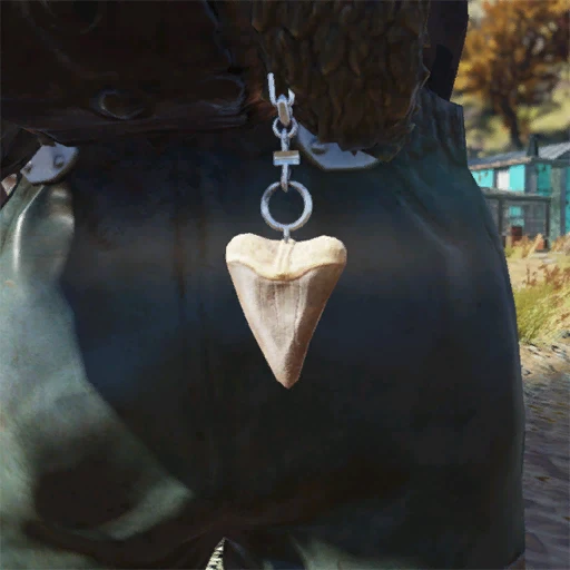 Брелок для рюкзака "Акулий зуб" - скриншот 2