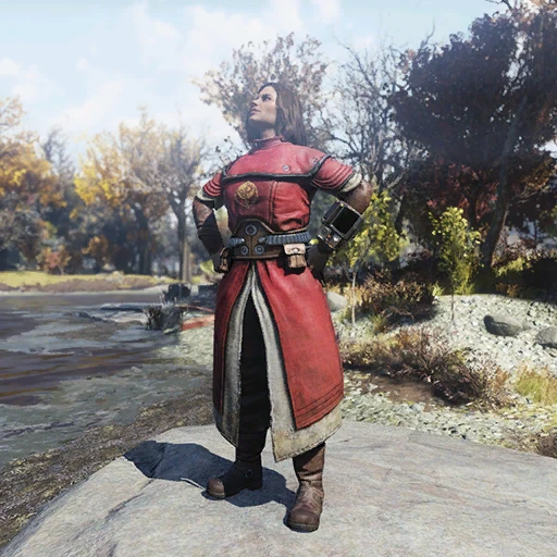 Brotherhood of Steel Scribe Robes - скриншот 1