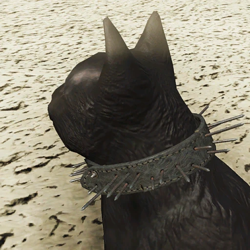 Ошейник с ржавыми гвоздями (кошка) - скриншот 1