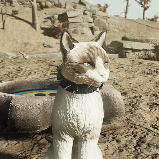 Ошейник с ржавыми гвоздями (кошка) - скриншот 2