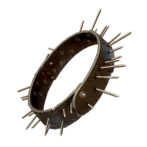 Ошейник с ржавыми гвоздями (кошка)