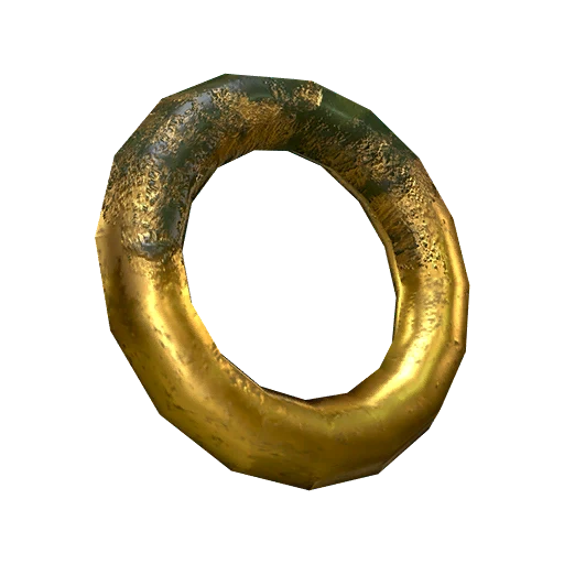 Adept Radhog Gold Nose Ring