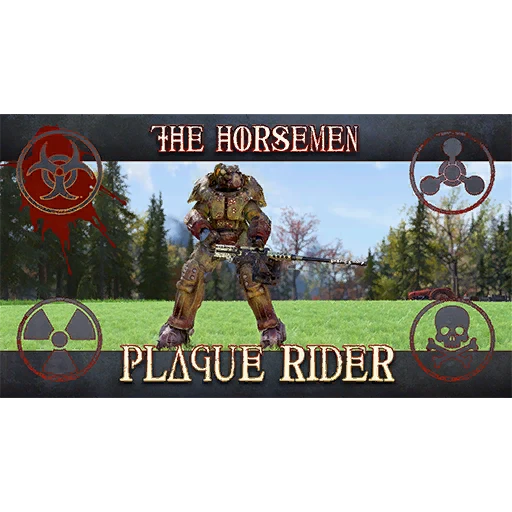 Fallout 76 Pale Rider Рамка