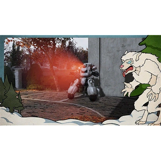 Фоторамка "Зимняя Пустошь" - скриншот 2