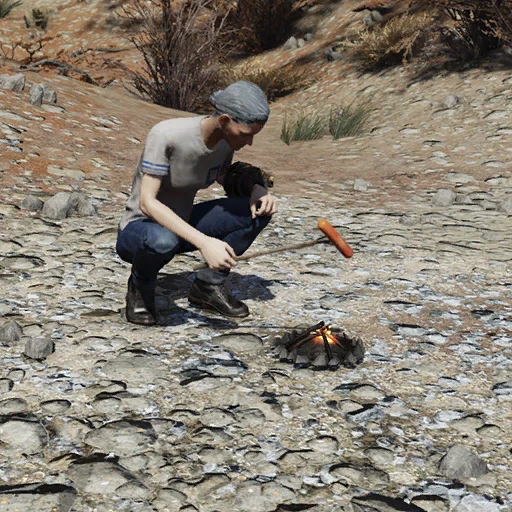 Поза "Жареный хот-дог" - скриншот 1