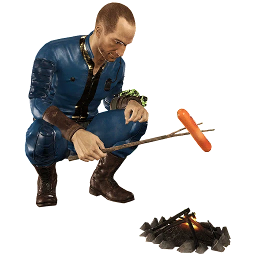 Поза "Жареный хот-дог"