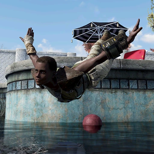 Поза "Прыжок ласточкой" - скриншот 1