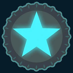 Значок игрока "Кепка с голубой звездой"