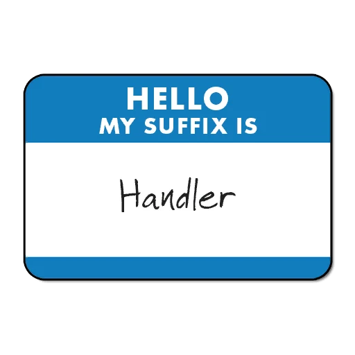 "Handler" Player Title Suffix