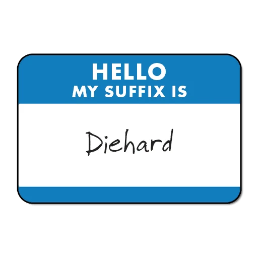 Суффикс титула игрока "Упрямец"