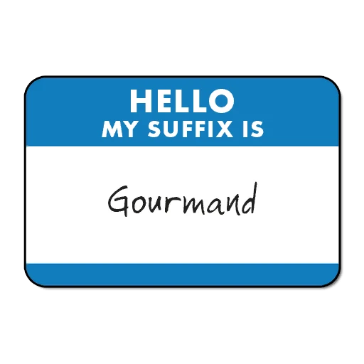 Суффикс титула игрока "Гурман"