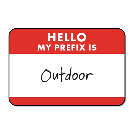 "Outdoor" Player Title Prefix