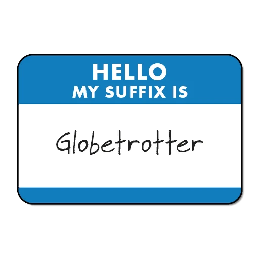 "Globetrotter" Player Title Suffix