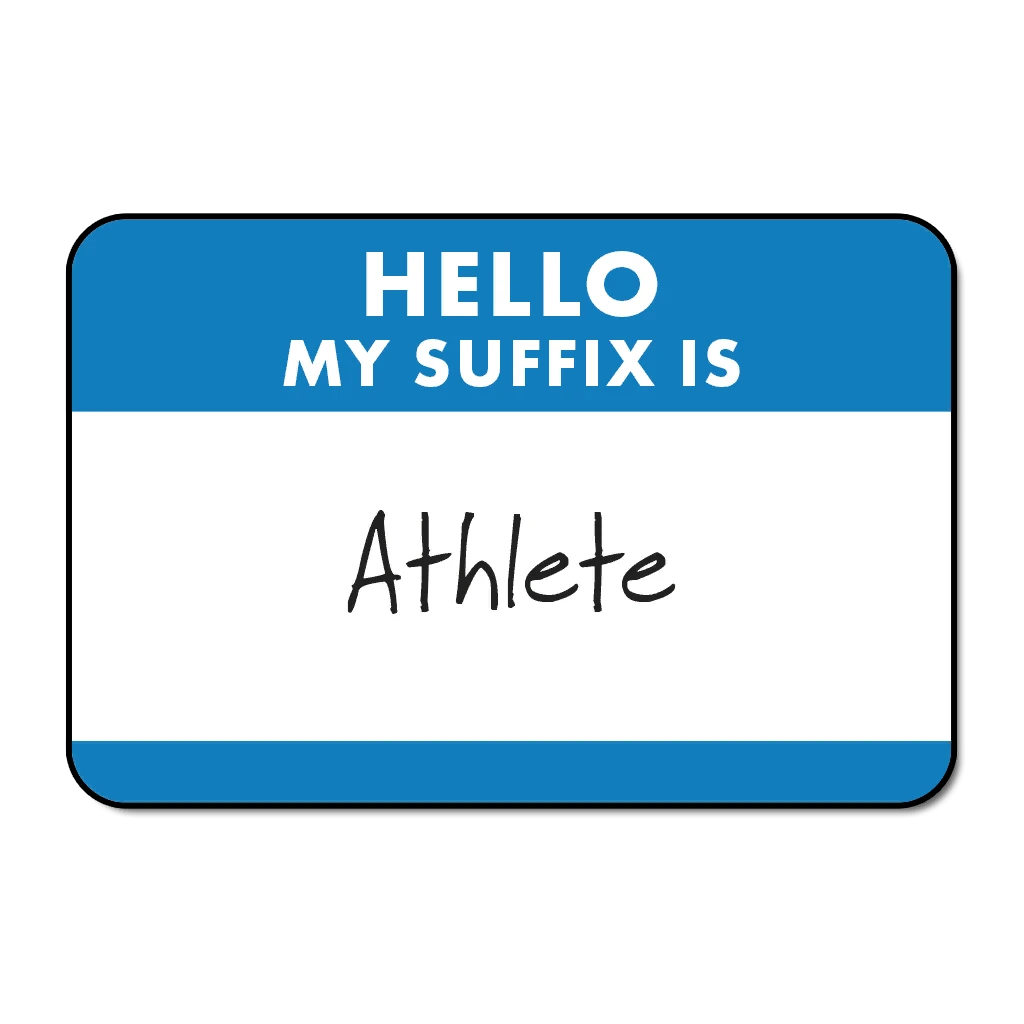 "Athlete" Player Title Suffix