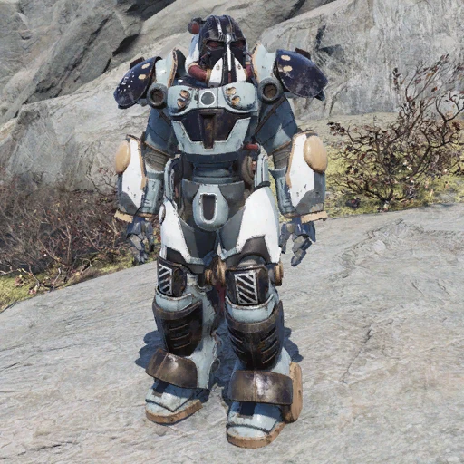 Окраска силовой брони Анклава "Винтостраж" - скриншот 1