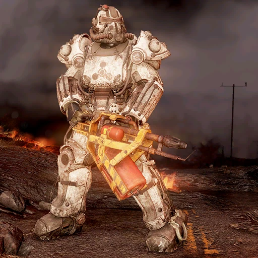 Fallout 76 Pale Rider Облик бледного всадника для силовой брони | Атомная лавка F76