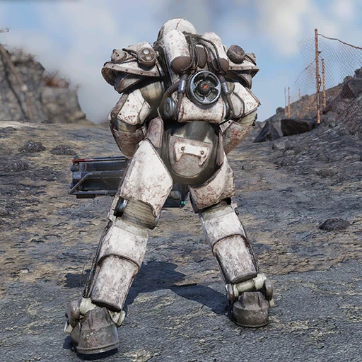 Fallout 76 Pale Rider Облик бледного всадника для силовой брони | Атомная лавка F76