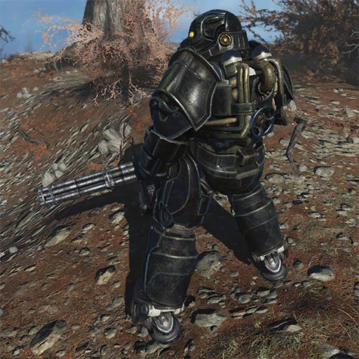 Окраска Анклава для силовой брони "Адское пламя" - скриншот 2