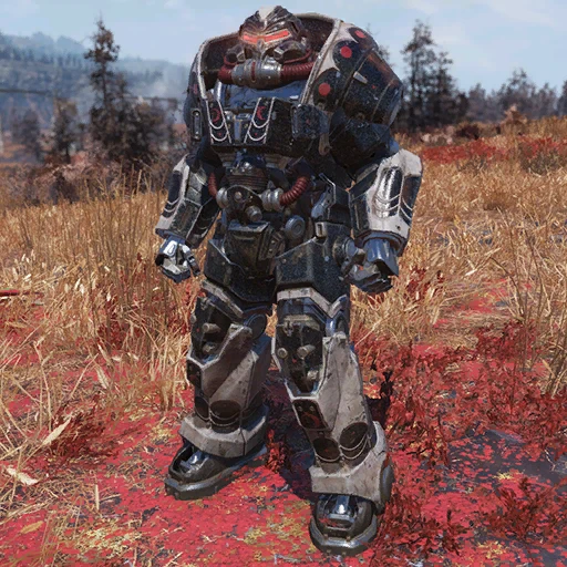 Blood Moon Hellcat Power Armor Paint - скриншот 1