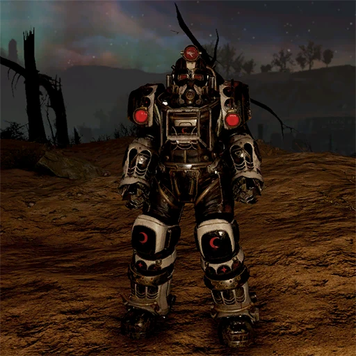 Blood Moon Excavator Power Armor Paint - скриншот 1