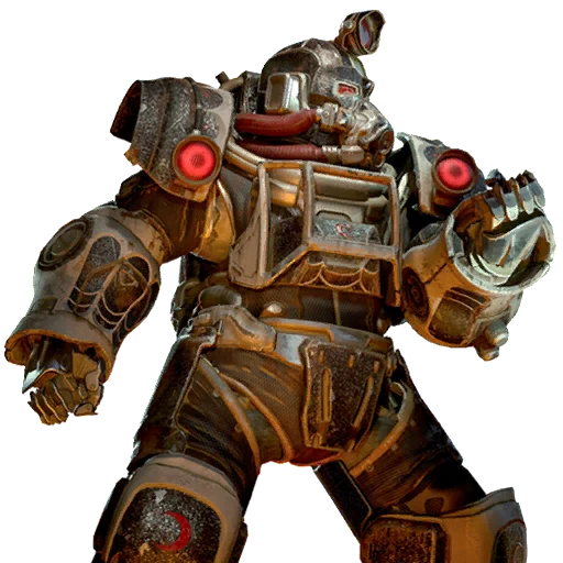 Blood Moon Excavator Power Armor Paint
