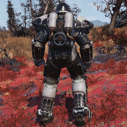 Blood Moon T-51 Power Armor Paint - скриншот 2