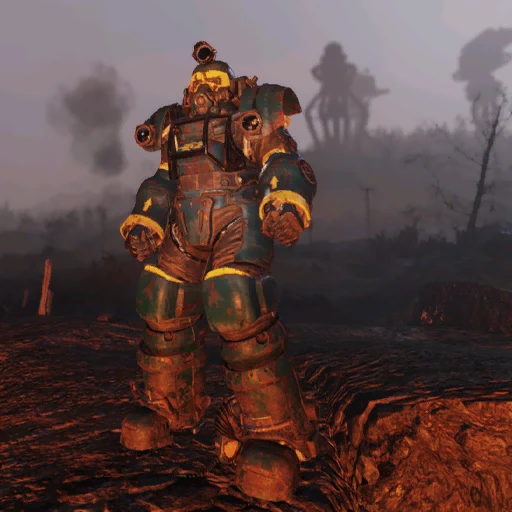 Vault-Tec Excavator Power Armor Paint - скриншот 2
