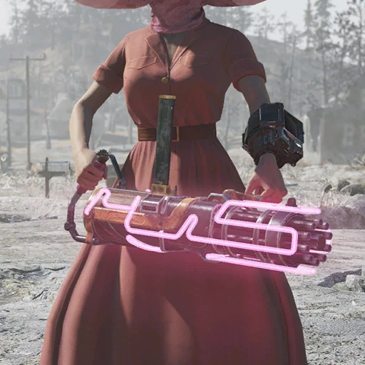 Slocum's Joe Neon Paint (Gatling Gun) - скриншот 1