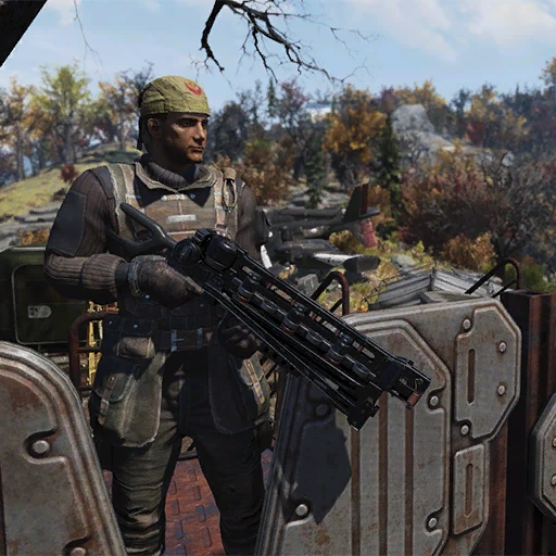 BoS Shock Trooper Paint (Gauss Rifle) - скриншот 2