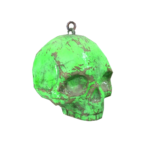 Модификация для удочки "Поплавок "Светящийся череп"