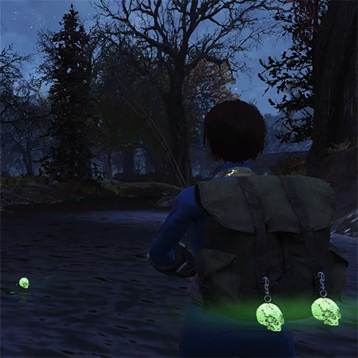 Модификация для удочки "Поплавок "Светящийся череп" - скриншот 1