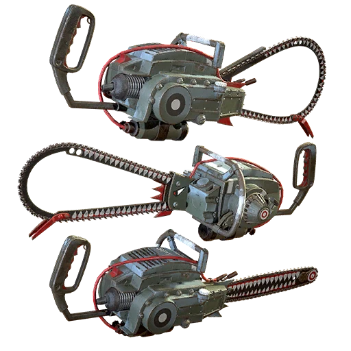 Окраска "Злюка" (бензопила)