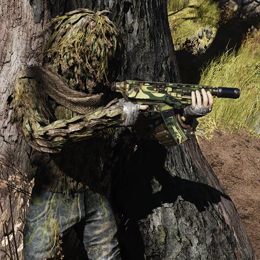 Woodland Camo Paint (10mm Submachine Gun) - скриншот 1