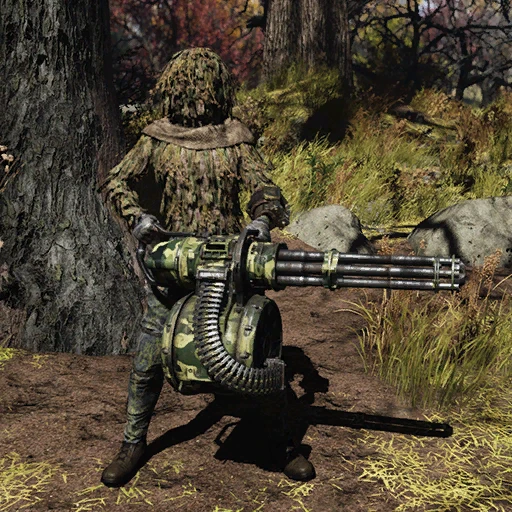 Woodland Camo Paint (Minigun) - скриншот 1