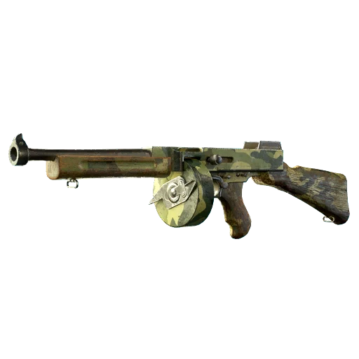 Woodland Camo Paint (Submachine Gun)