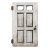 Раскрашенная деревянная дверь