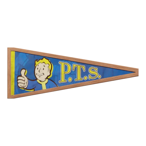 Вымпел "П.Т.С." в рамке
