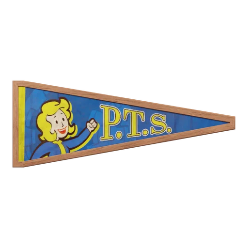 Вымпел "П.Т.С." в рамке