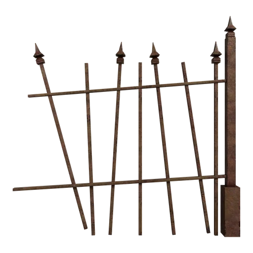 Железный забор