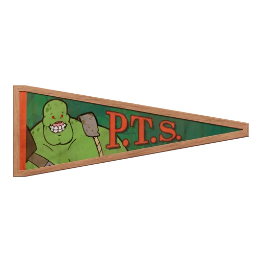 Вымпел "П.Т.С." в рамке