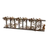 Ограждение крыльца дома с призраками