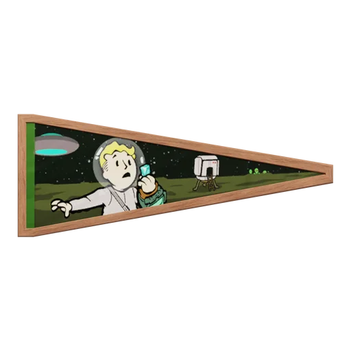 Вымпел "Захватчики" в рамке
