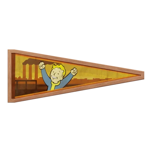 Вымпел "Питт" в рамке