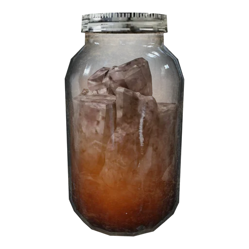 Банка с маринованными ступнями