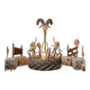 Костер с черепами