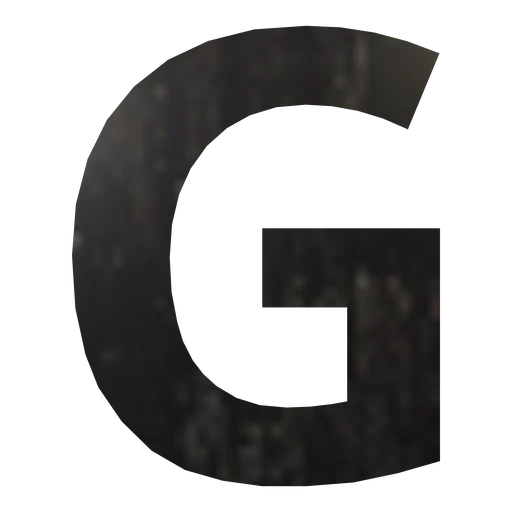 Буква вывески G