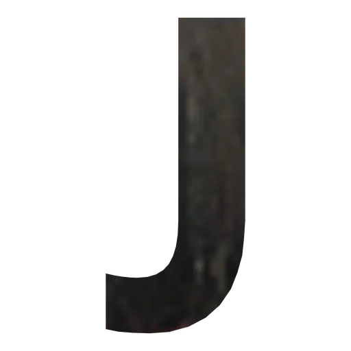 Буква вывески J