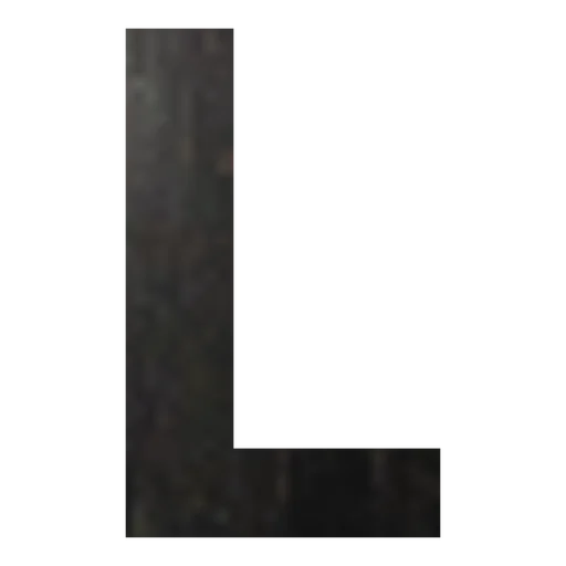 Буква вывески L