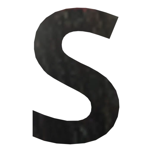 Буква вывески S