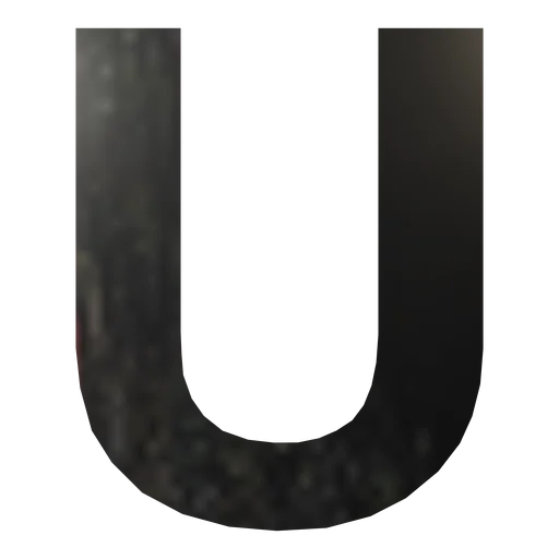 Буква вывески U